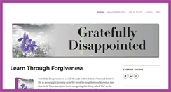 Desktop Screenshot of gratefullydisappointed.com